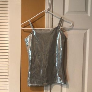 Silver camisole